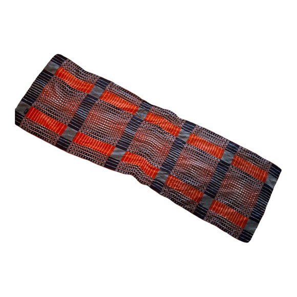 Vintage 1960’s 1970’s ECHO Oblong Head or Neck Scarf, Very Mod! - Picture 2 of 4